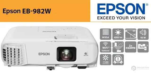 ویدئو پروژکتور اپسون مدل EB-982W